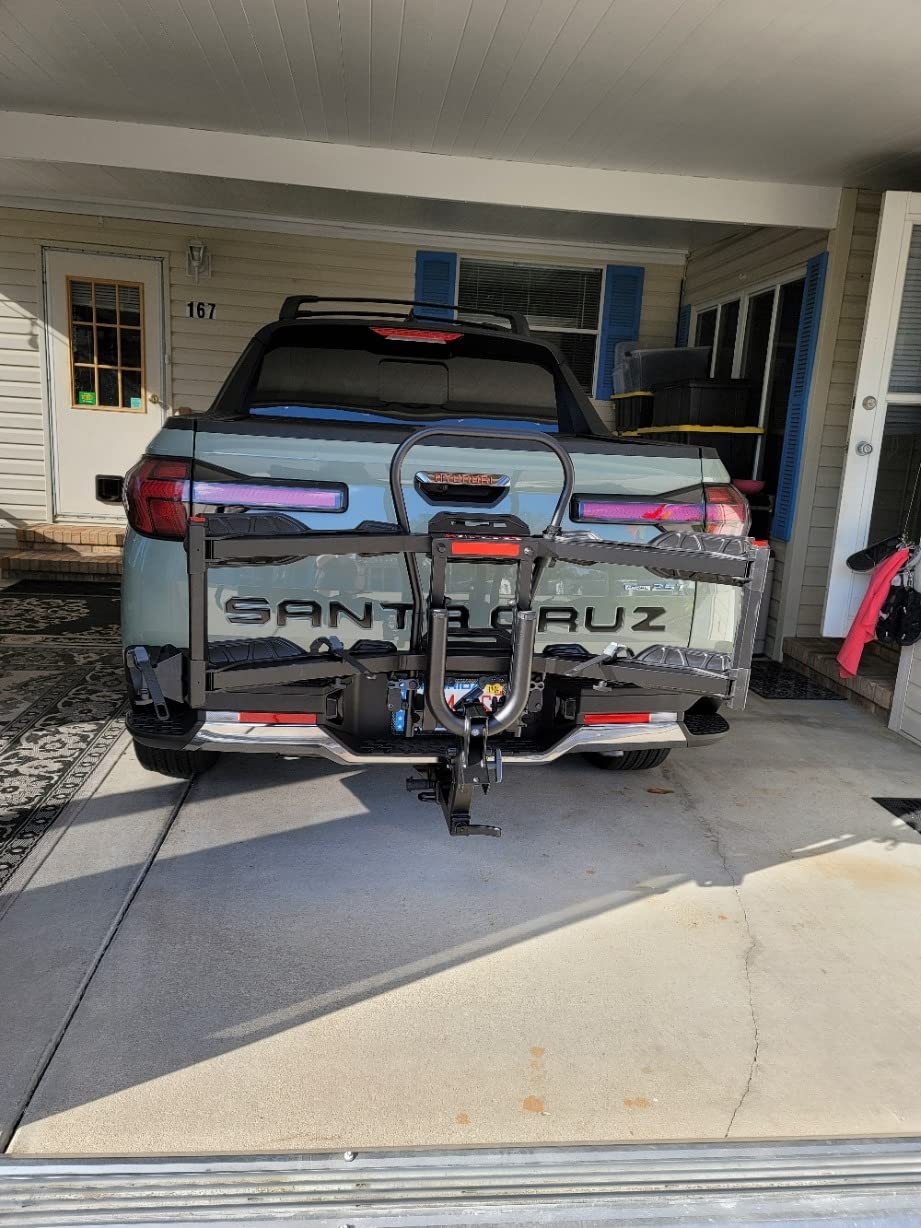Hollywood Racks Destination 4 Hitch Bike Rack, Carries Up to 4 Bikes, Black | Platform Style Bike Rack for Car, Safe, Secure Transport, Fits Most Bike Styles, Sizes and Models customer photo 2