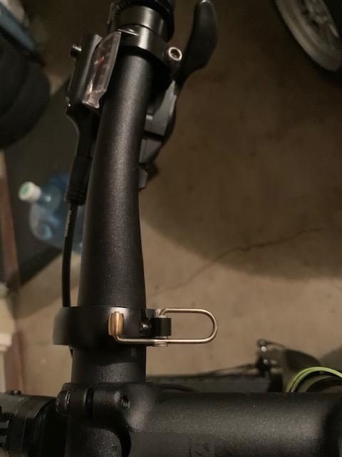 Knog Oi Luxe Bike Bell - Sleek Low Profile Bicycle Bell for Adults, Durable Metal & Vegan Leather, Clear Tone, Easy Install for Flat Bars & Drop Bars customer photo 1