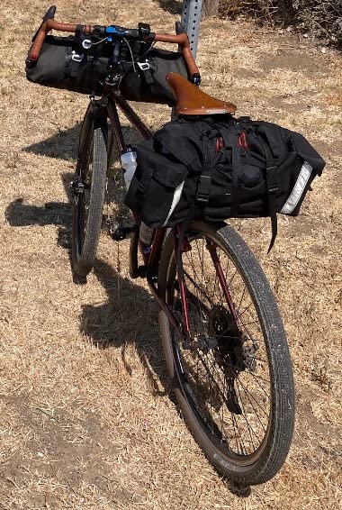 ROCKBROS Bikepacking Bike Handlebar Bag 7L-14L Waterproof for MTB Road | Elastic & Strap Loop, 5-Point Mount, Reflectors, Suitable for Cycling Traveling Camping customer photo 1