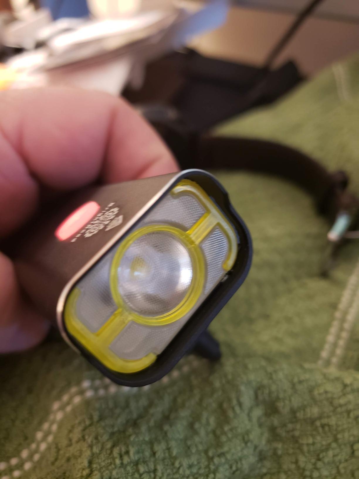 BrightRoad Bike Helmet Light 850 Lumens, Bike Headlight with 5 Modes, 650 Fit Distance, Rechargeable Bike Lights for Night Riding with Bicycle Light Mount Helmet Holder, Mountain Bike Headlight customer photo 1