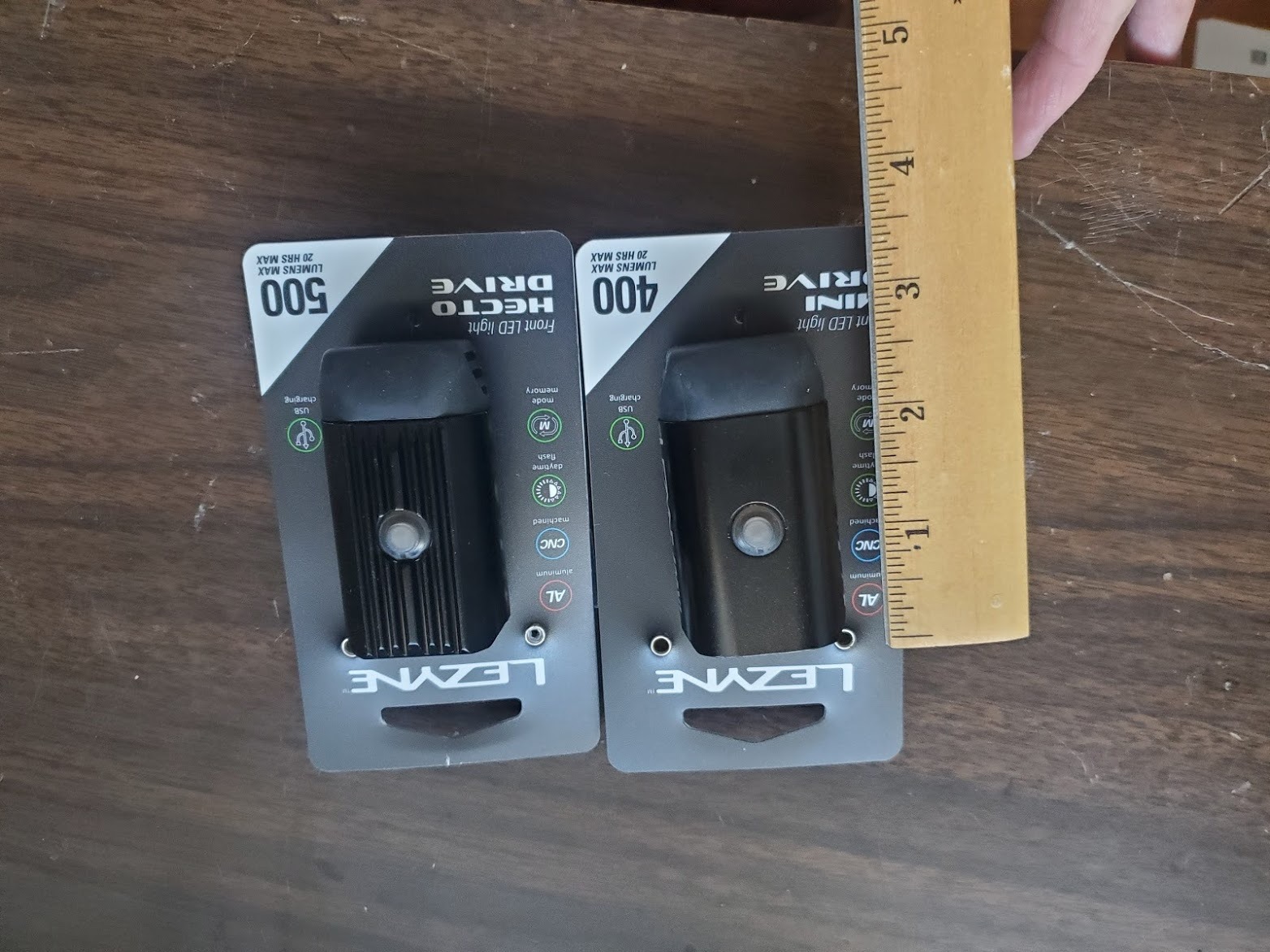 LEZYNE Mini Drive LED Front Bicycle Light | IPX7 Waterproof, Water-Resistant USB-C Charging Port, Integrated Strap - 400/450 Lumen Options customer photo 2