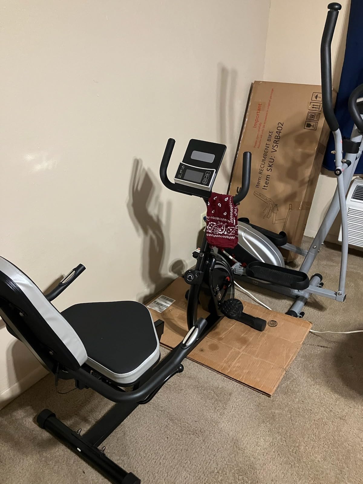 VANSWE Recumbent Exercise Bike for Home Seniors with 380 LB Weight Capacity | Fit 5'1