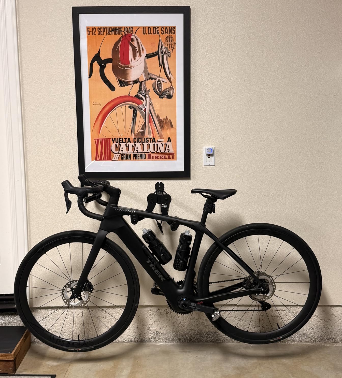 PRO BIKE TOOL Bike Rack for Garage Wall Mount - Horizontal Bike Storage customer photo 1