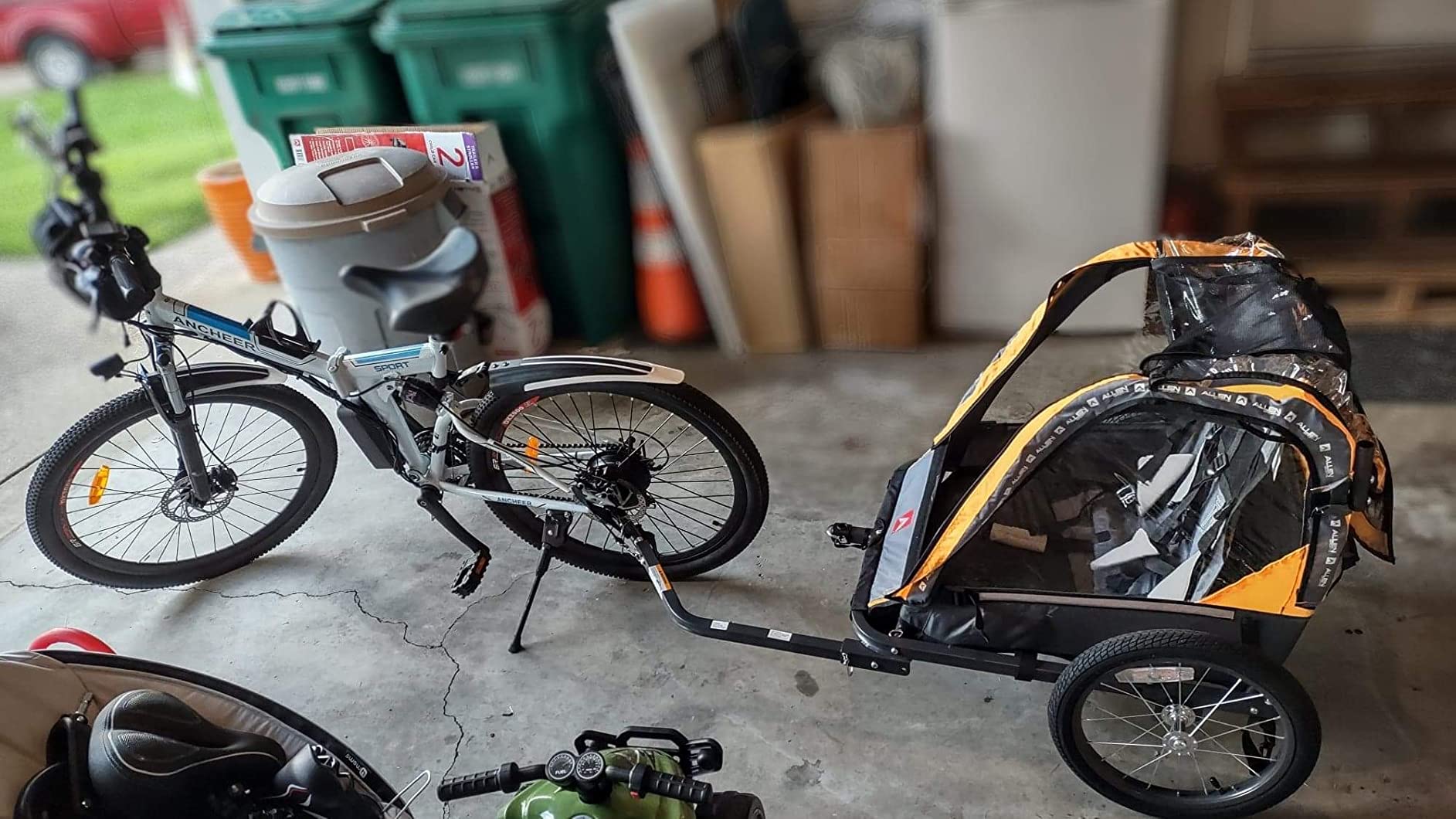 Allen Sports Deluxe Bike Trailer & Stroller customer photo 2