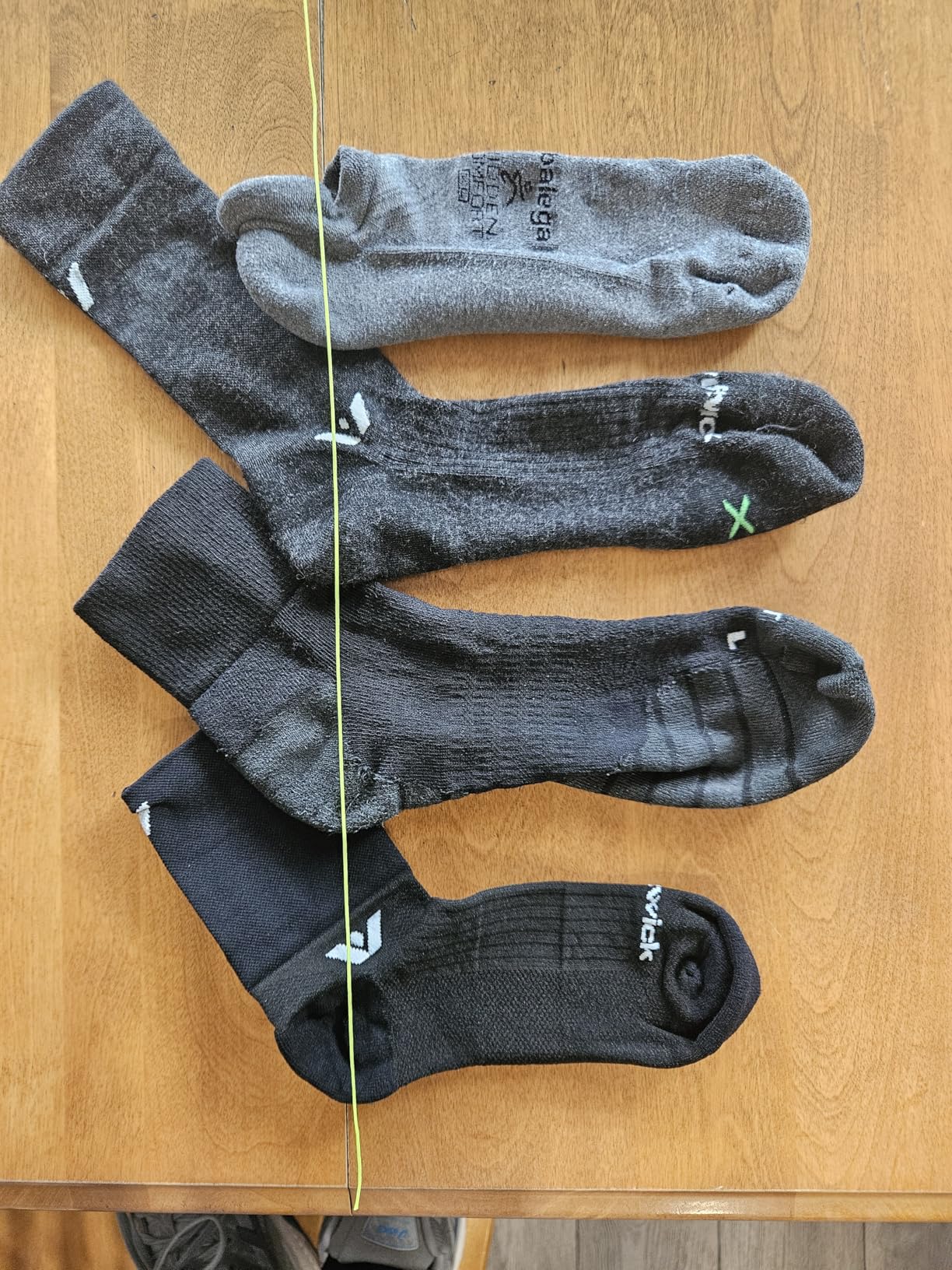 Swiftwick PERFORMANCE Quarter Crew (3 Pairs) Trail Running & Cycling Socks, Max Durability customer photo 1