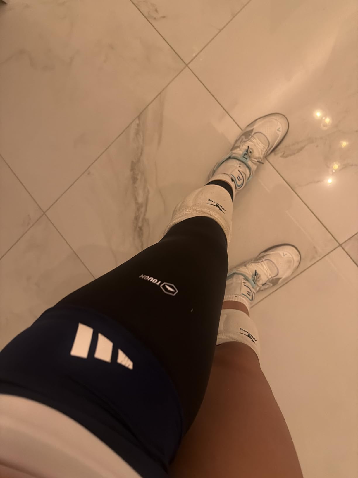 Tough Outdoors Leg Compression Sleeve - Leg Sleeves for Men & Women - Compression Calf Sleeves - Basketball Football Cycling customer photo 2