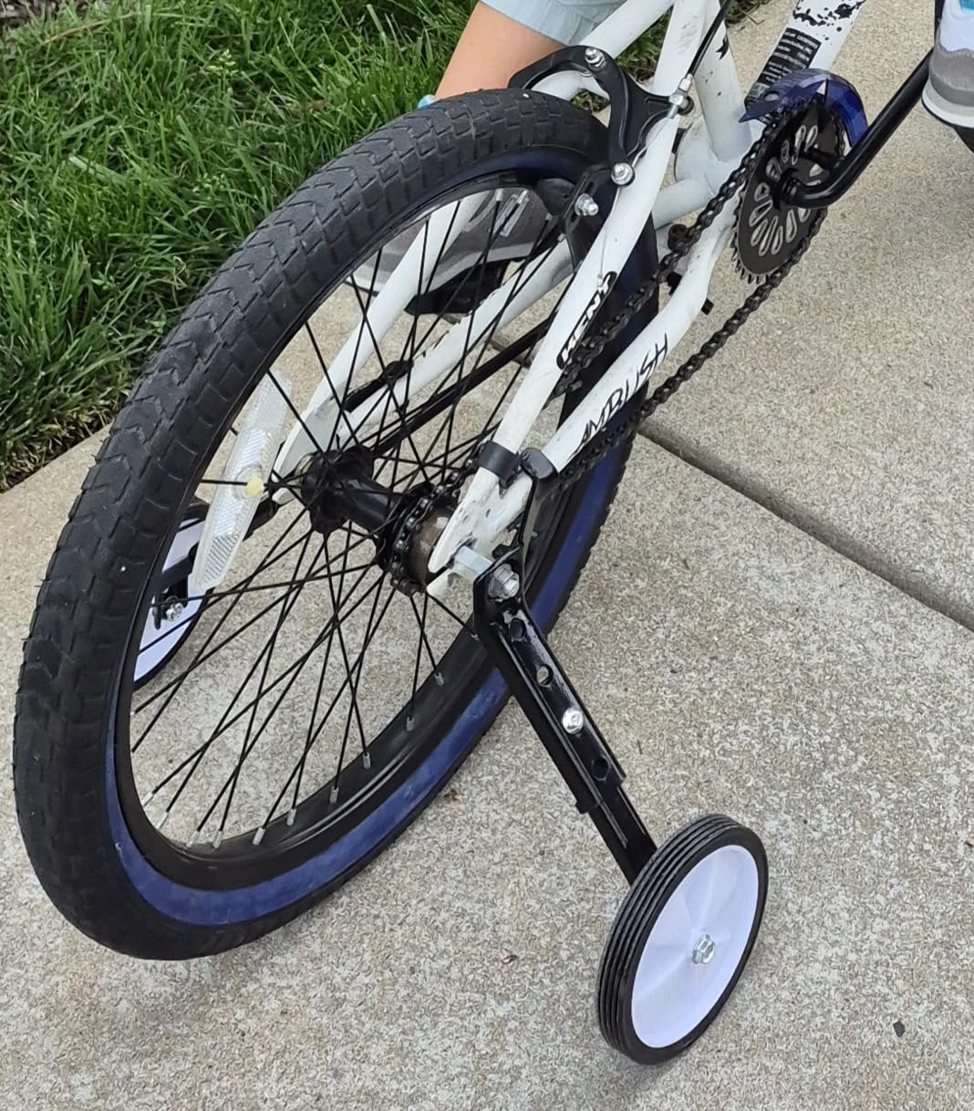 Training Wheels for 20 Inch Bike, Variable Speed Bike Training Wheels Bicycle Stabilizers Mounted Kit for Kids, Compatible with 18, 20, 22 Inch Bikes, 1 Pair customer photo 1