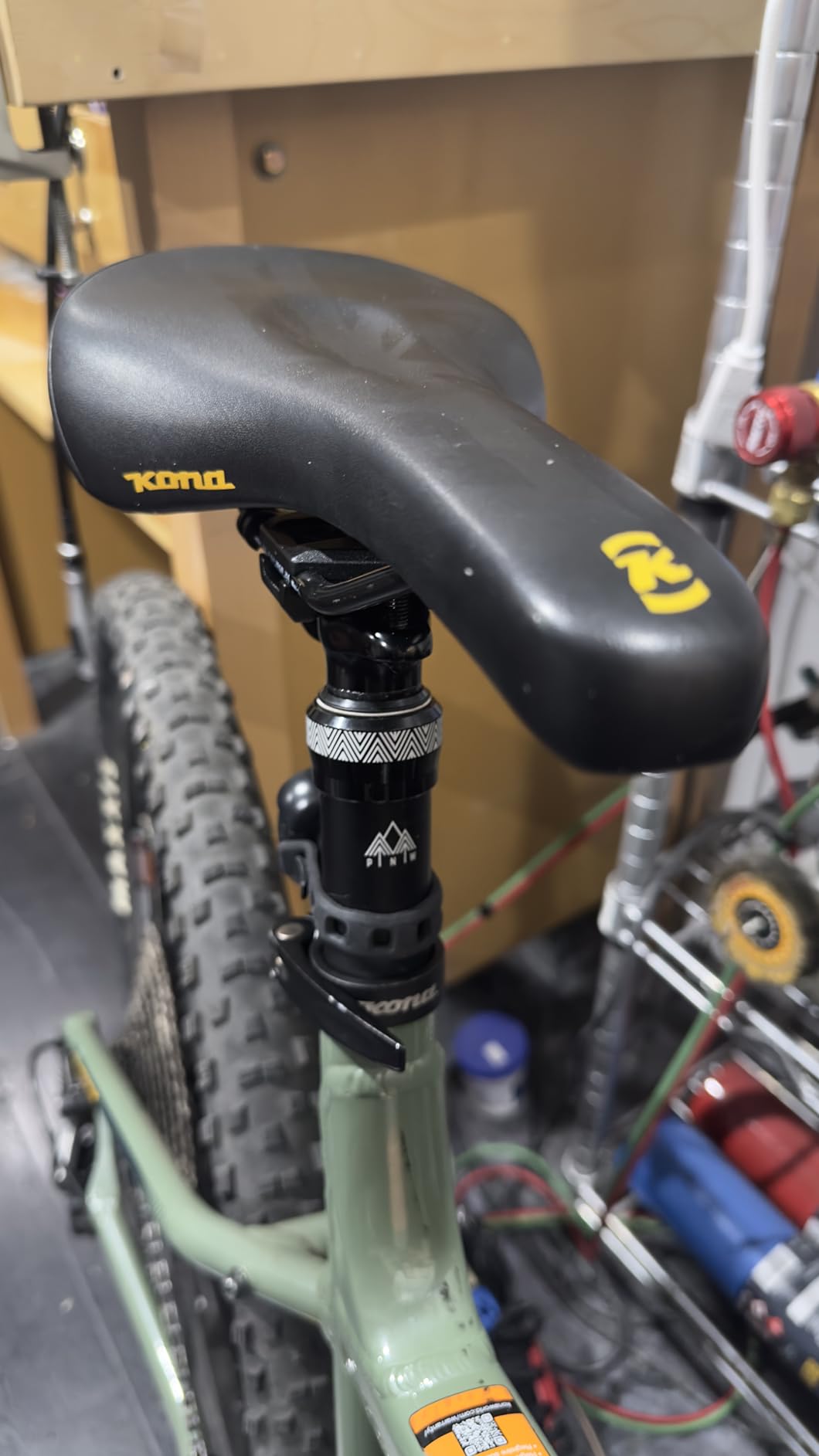 PNW Components Coast Suspension Dropper Post - Internal Routing MTB Seatpost with Air Suspension - 100mm (27.2mm Diameter) and 120mm (30.9mm & 31.6mm diameters) customer photo 1
