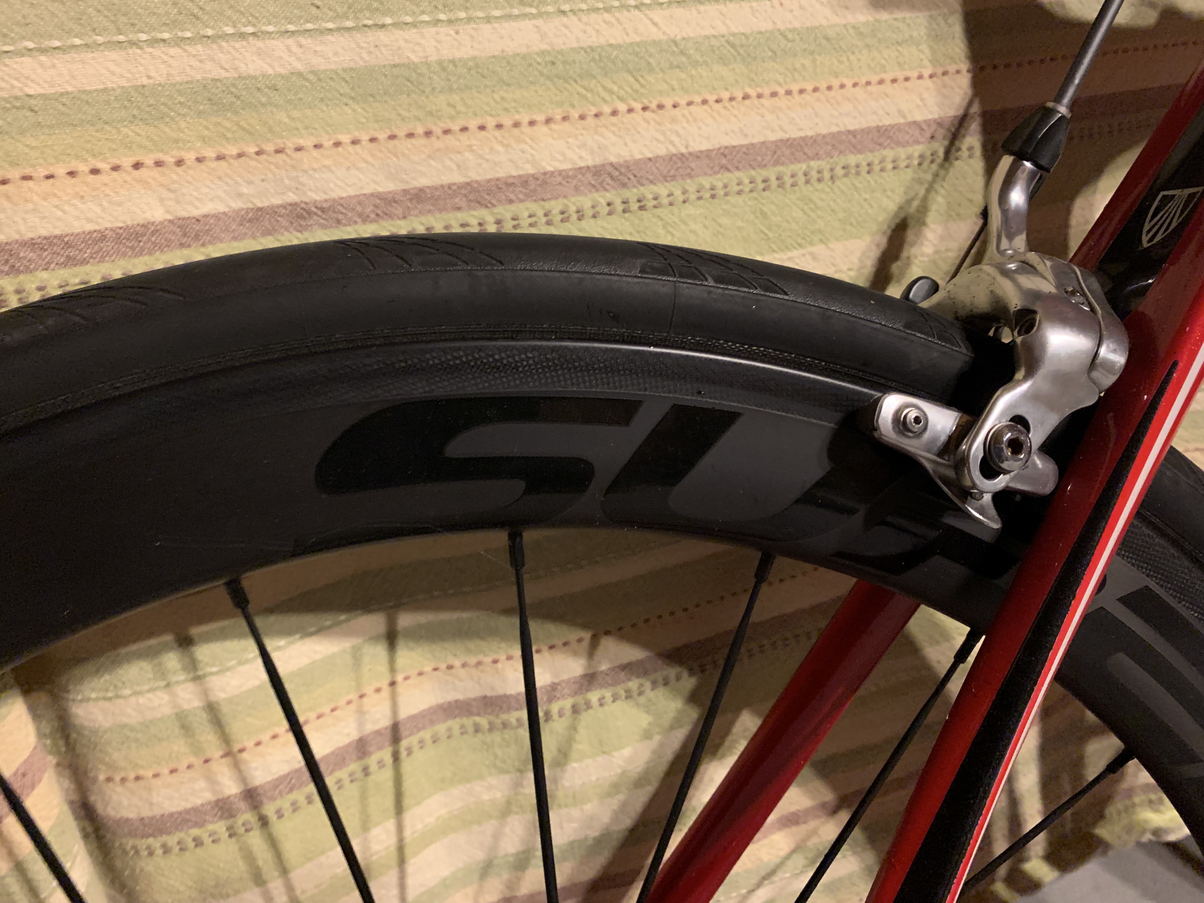 Superteam 50/25mm UD Matte Finish Wheel 700c Carbon Wheelset Tubeless(Black) customer photo 2