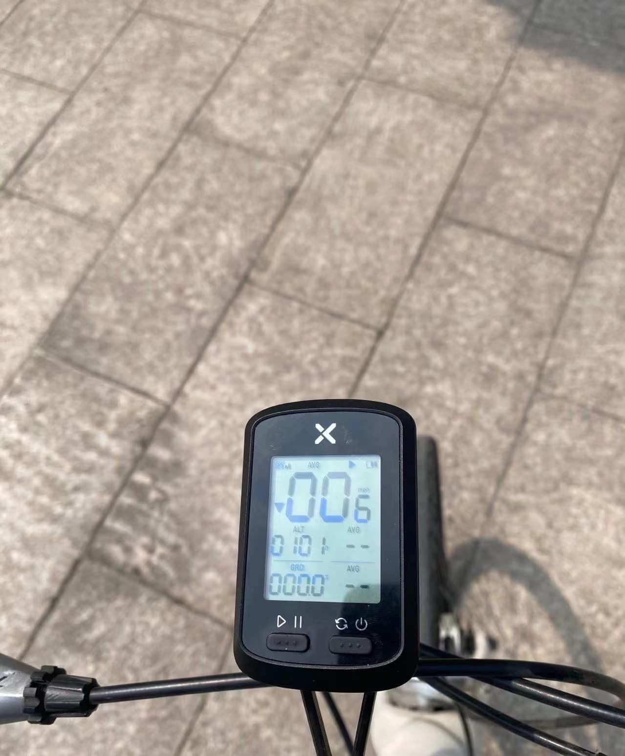 XOSS G+ GPS Bike Computer, Bluetooth ANT+ Cycling Computer, Wireless Bicycle Speedometer Odometer with LCD Display, Waterproof MTB Tracker Fits All Bikes Electric Bike (XOSS APP Support) customer photo 2
