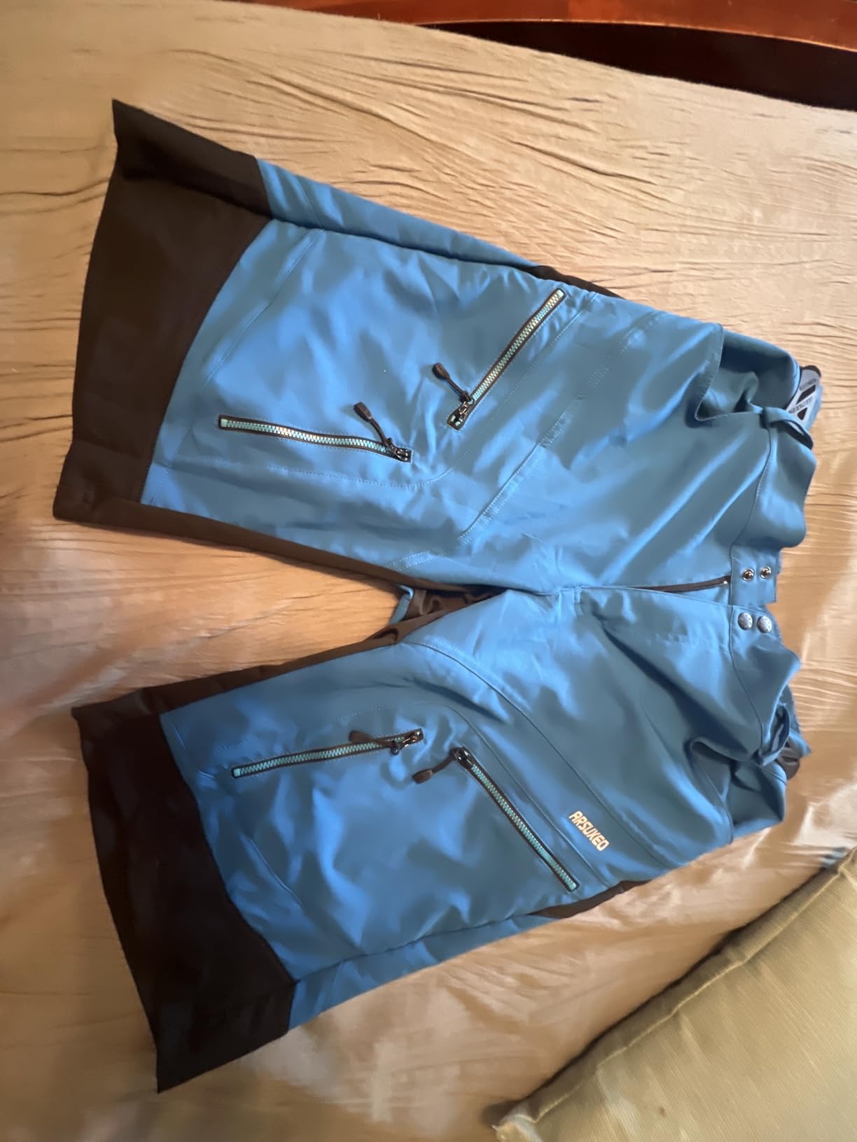 ARSUXEO Men's Loose Fit Cycling Shorts Mountain Bike Shorts Water Resistant 1903 customer photo 1