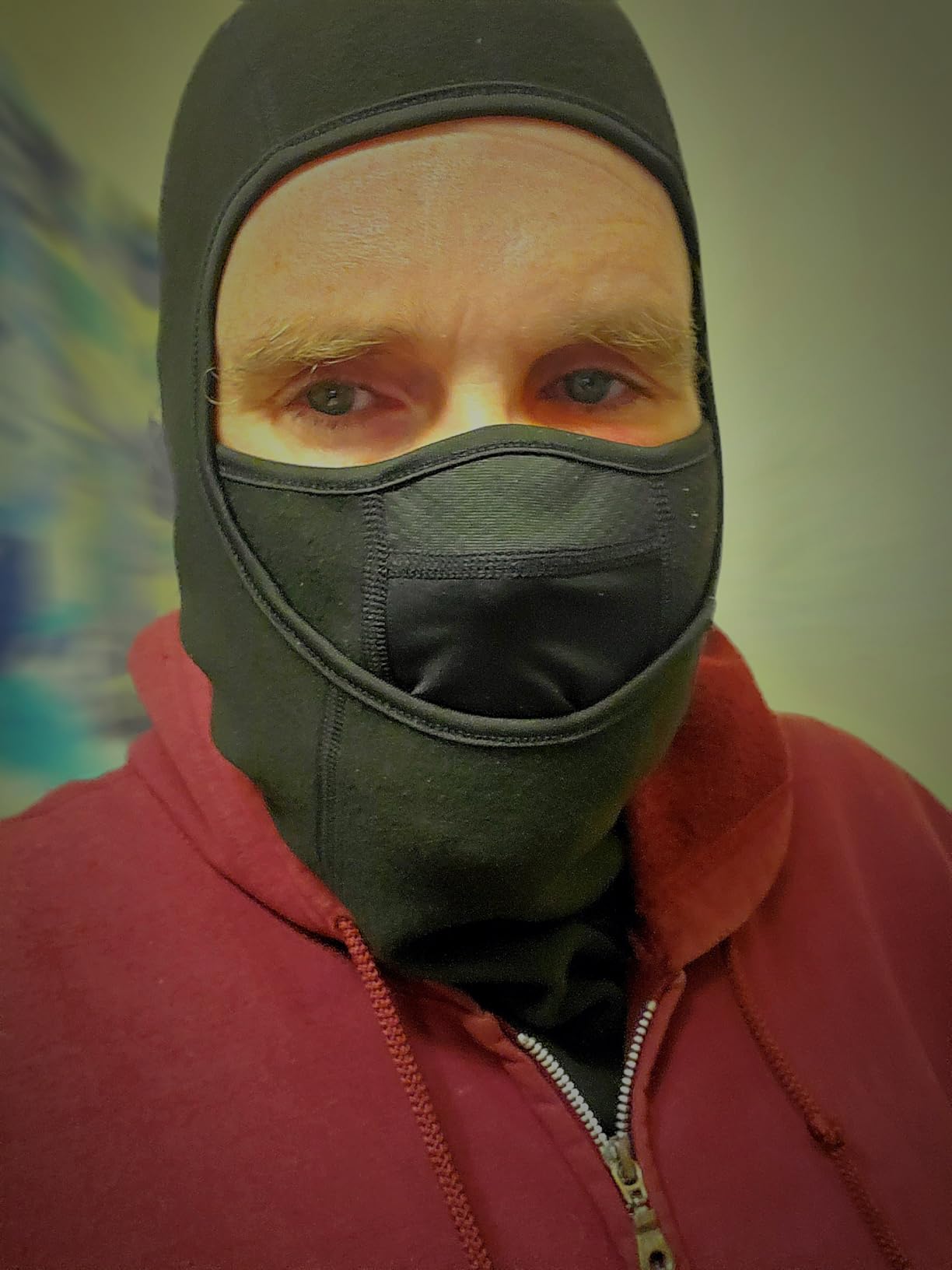 Ski Mask for Men Women Balaclava Face Mask for Cold Weather Winter Warm Fleece Face Covering for Skiing Outdoor Work customer photo 1