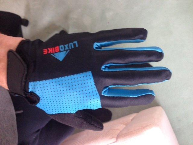 Bike Gloves for Men Women with Anti-Slip Shock-Absorbing Riding Pad, Light Weight Full Finger Cycling Gloves Touch Screen Breathable Mountain Biking Road Bicycle customer photo 1