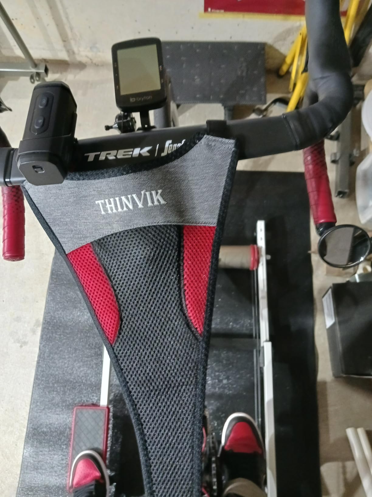 Thinvik Bike Frame Sweat Guard Sweat Absorbs Prevent Bicycle from Corrosion for Bicycle Trainer Indoor Cycling Training customer photo 2