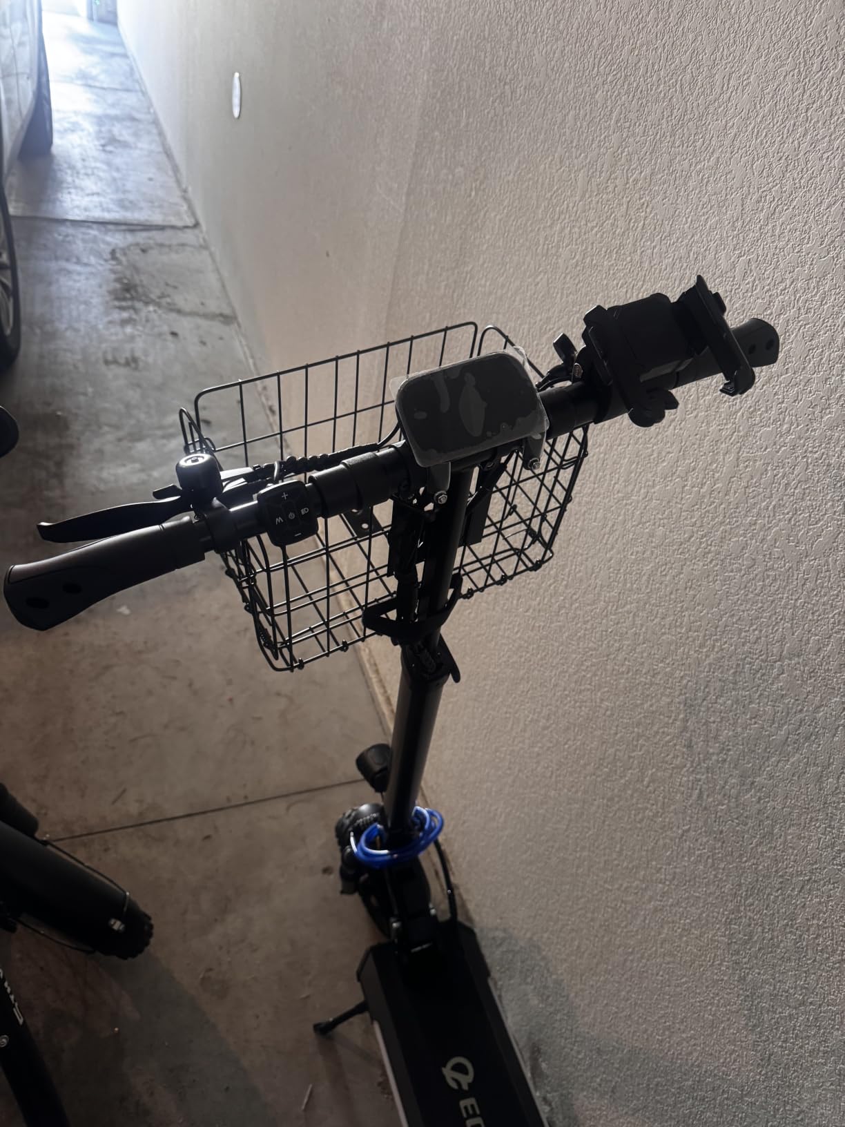 Folding Bike Front Basket Bicycle Wire Basket with Handles Easy Installation on Front Handlebar customer photo 1