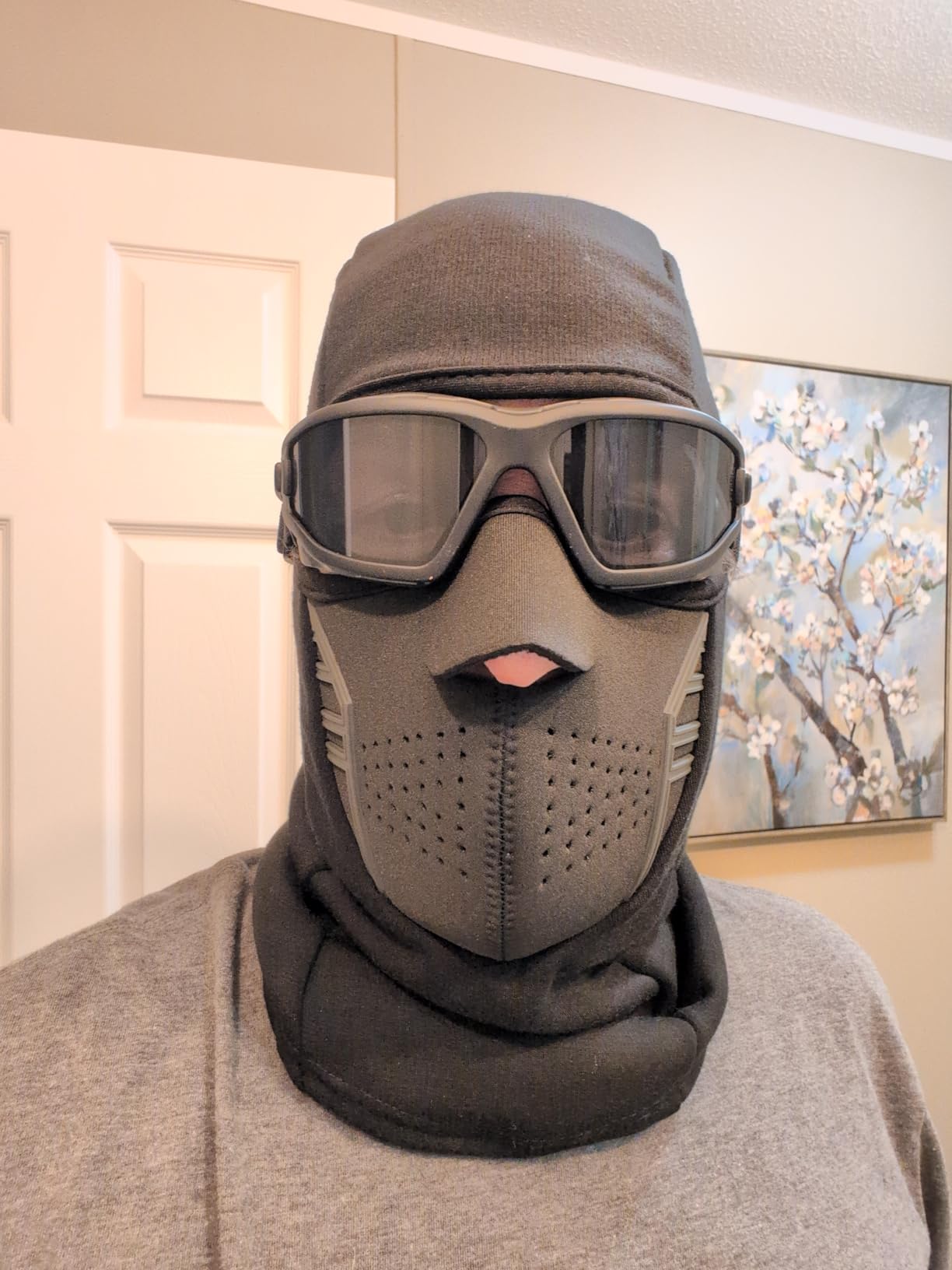 IRELIA Winter Windproof Fleece Ski Mask Balaclava Headwear Motorcycle Thermal Face Mask Bandanas customer photo 2
