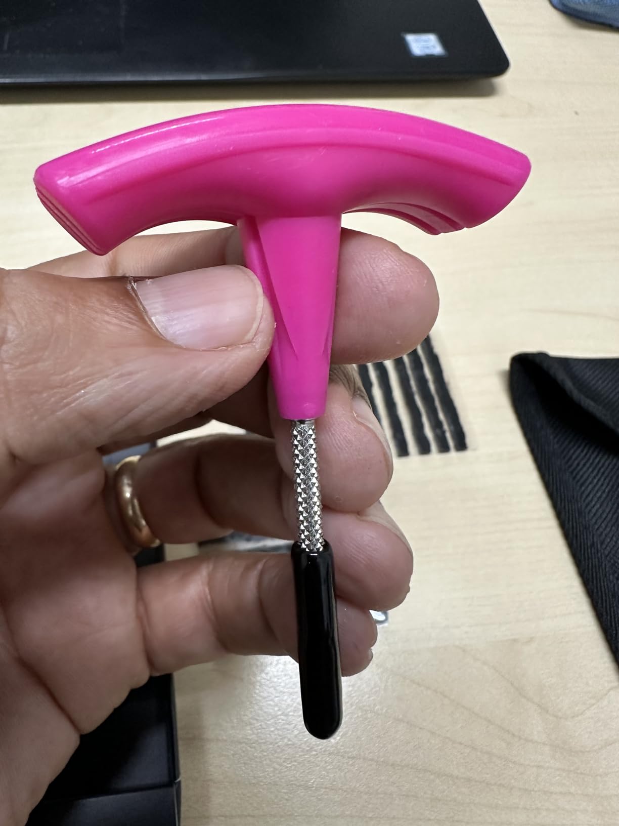 Muc-Off Puncture Plug Kit - Tubeless Tyre Puncture Repair with Plugger and Plugs customer photo 2