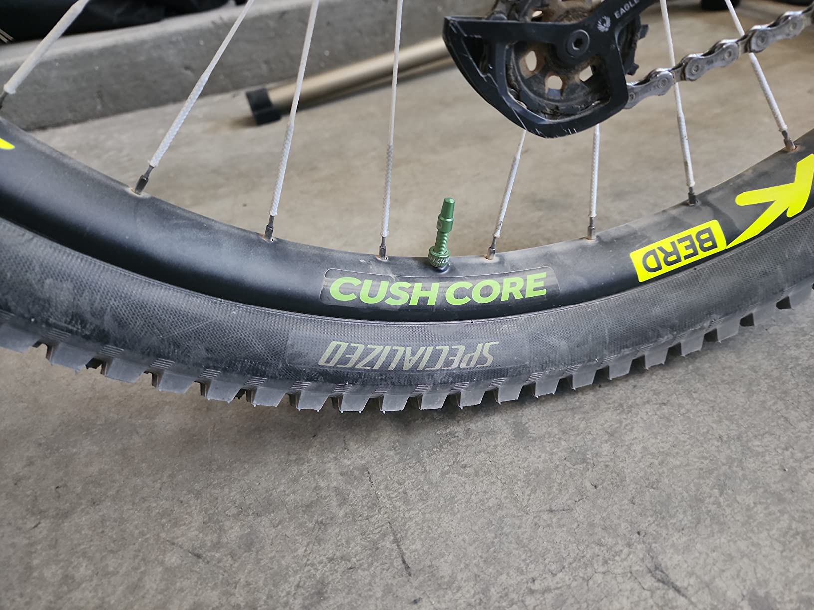 CushCore Pro Set - Includes (2) Tire Inserts, (2) Presta Valves & Rim Stickers, Easy at-Home Installation, Bicycle Tire Inserts, Helps Improve Ride Quality, Fits a 33mm-46mm Tire customer photo 1