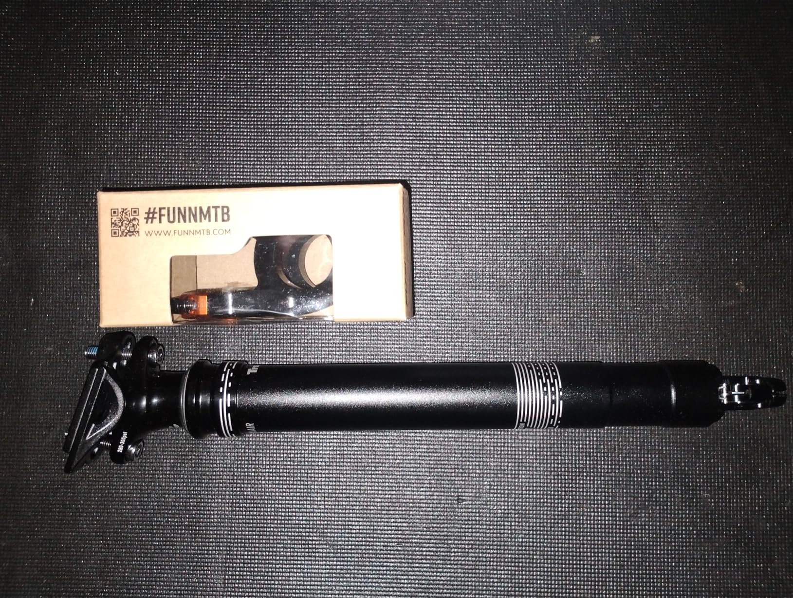 Tranz-X Kitsuma Air (YSP32) Dropper Post for Mountain Bike, Aluminum, Black customer photo 2