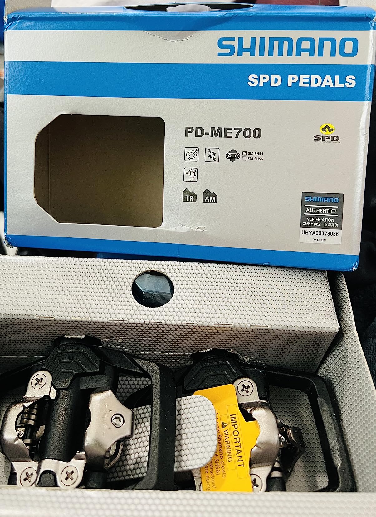 SHIMANO PD-ME700 Pedals customer photo 2