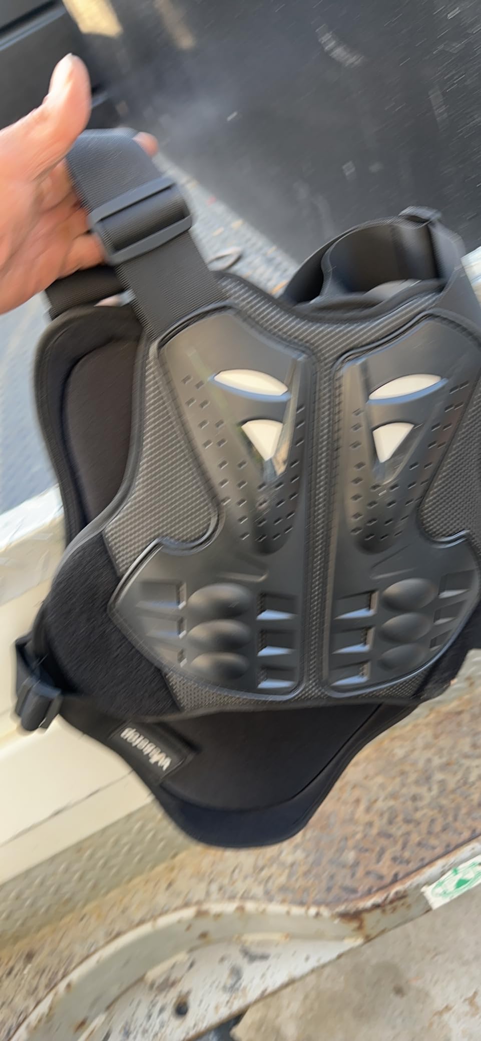 Webetop Mountain Bike Chest Protector for Men Motorcycle Armor Vest Protector for Adult Dirtbike Off-Road Racing MTB customer photo 2