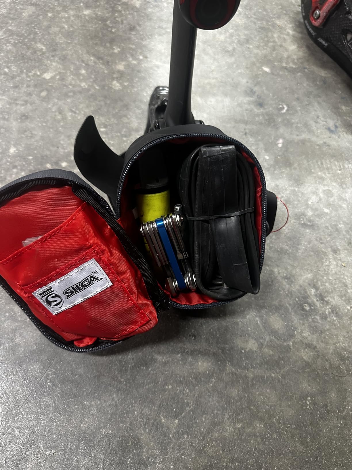 SILCA Mattone Bike Saddle Bag with BOA Closure - Standard 0.5L, Under-Seat Design, YKK Waterproof Zipper customer photo 1