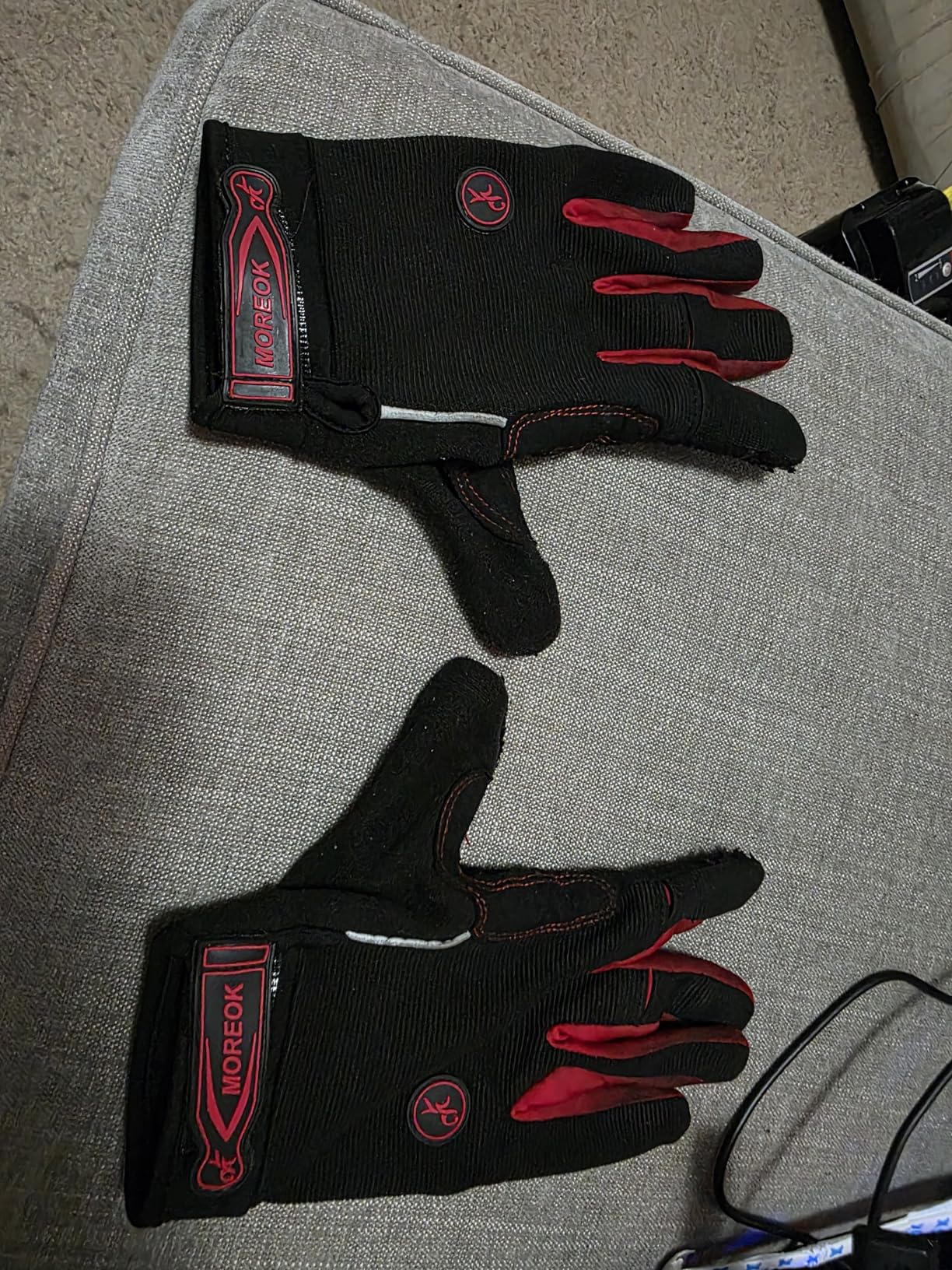 Cycling Gloves Men Women, Touchscreen Full Finger Mountain Bike Gloves customer photo 1