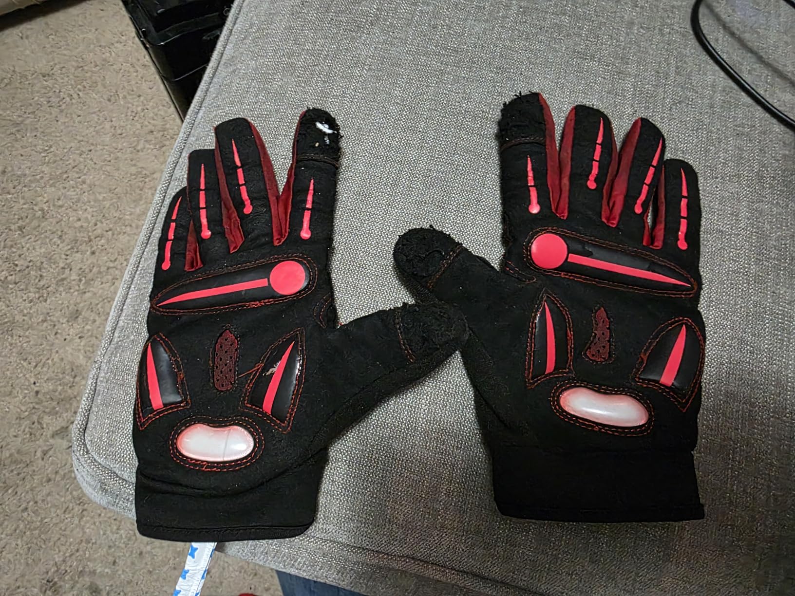 Cycling Gloves Men Women, Touchscreen Full Finger Mountain Bike Gloves customer photo 2