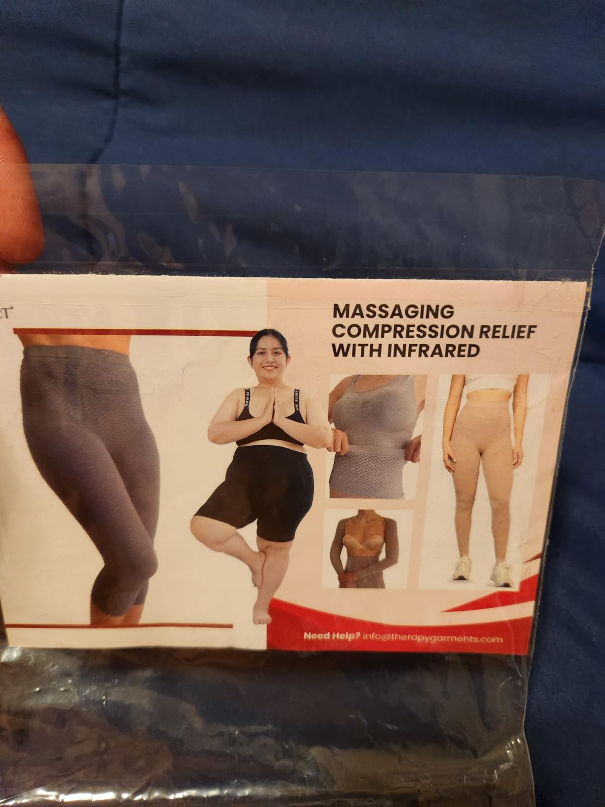 Bioflect Compression Leggings with Bio Ceramic Micro-Massage Knit - for Support and Comfort customer photo 2