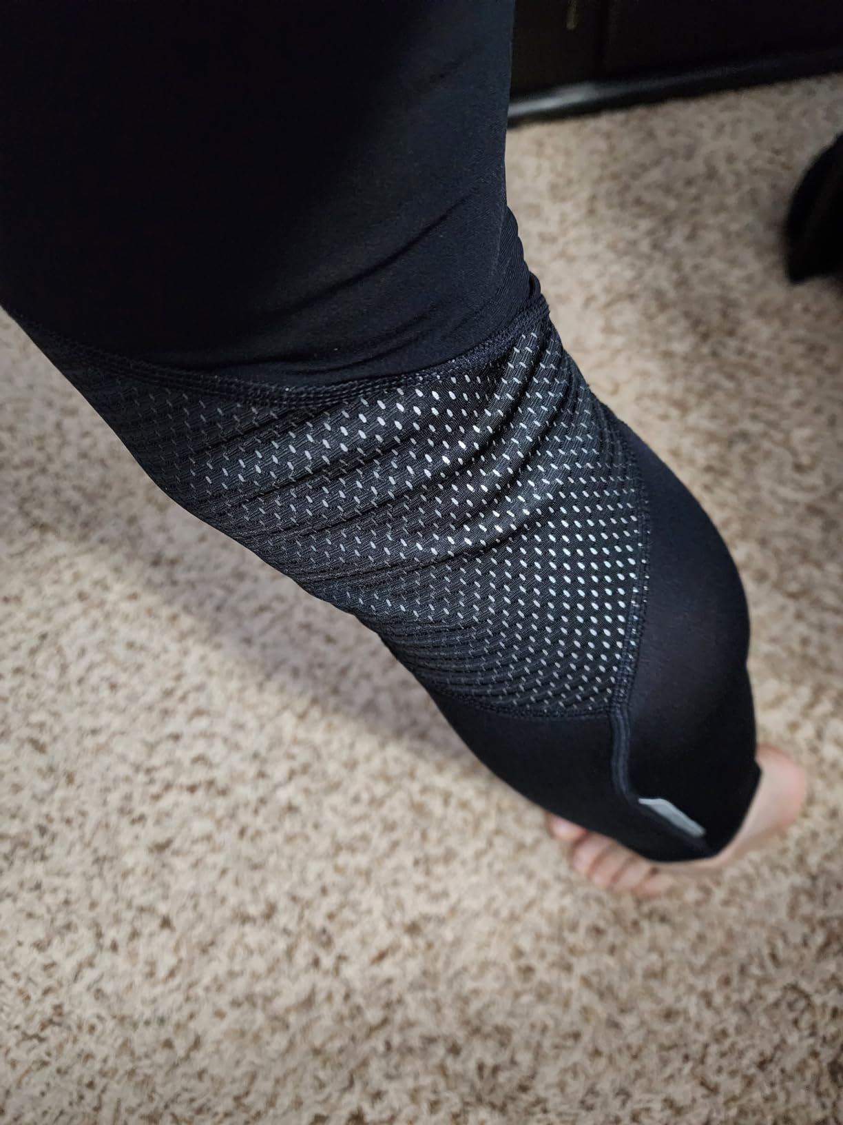 ROCKBROS Cycling Leg Warmers Thermal Long Leg Sleeves for Men Women Legwarmer customer photo 1