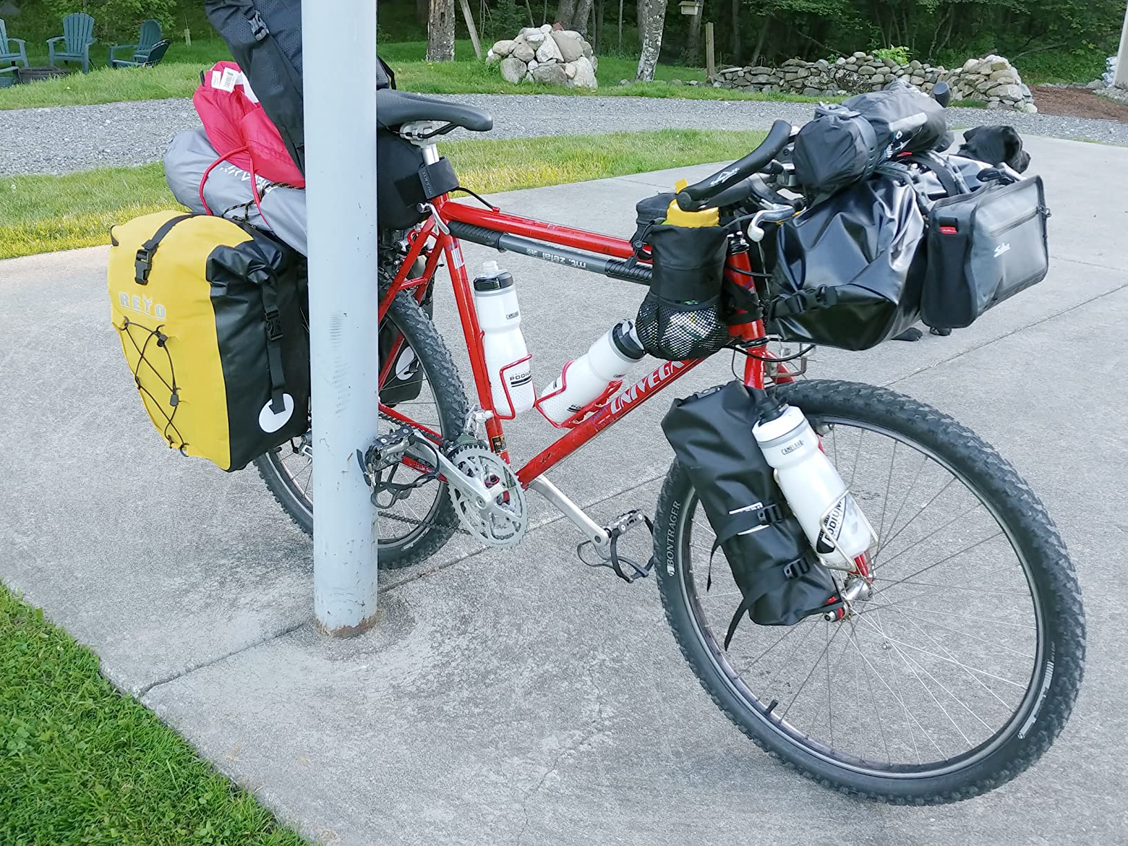 GORIX Bike Multipurpose Cage + Waterproof Bag Set Bottlecage Frontfork Large Cage (Global Edition) (GORICAGE) customer photo 1