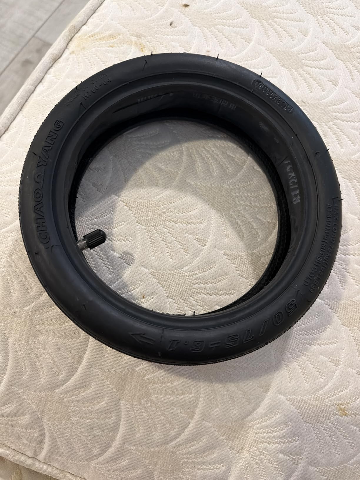 8.5 Inches Electric Scooter Tires 50/75-6.1 Compatible for Gotrax GXL V2/Xiaomi M365/Pro/1S Electric Scooter Outer Tire 8 1/2X2 Tube Tire Replacement Inner(Straight Valve Stem)(1 Set) customer photo 1