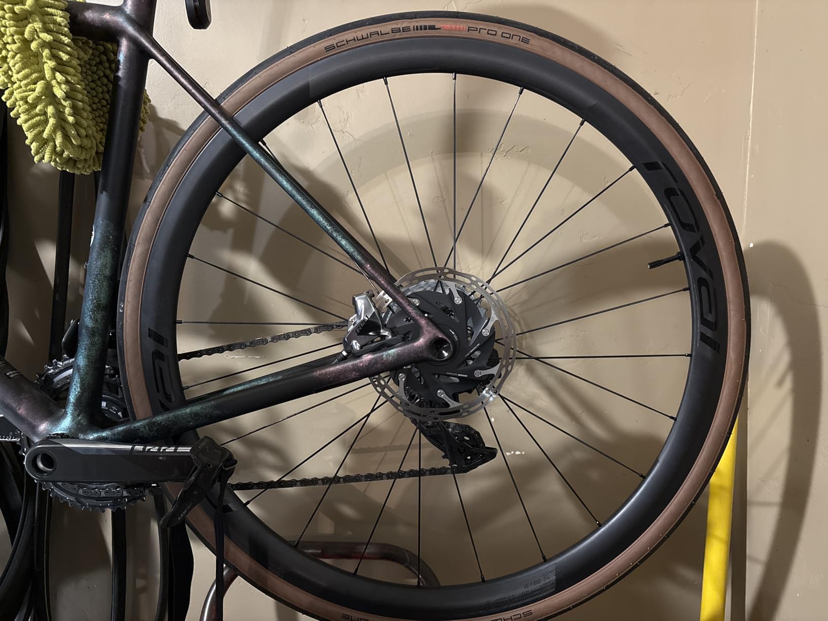 Schwalbe Pro One TLE Road Bike Tire - Tubeless Easy Tire with V-Guard Puncture Protection - Super Race Carcass - Addix Race Compound customer photo 2