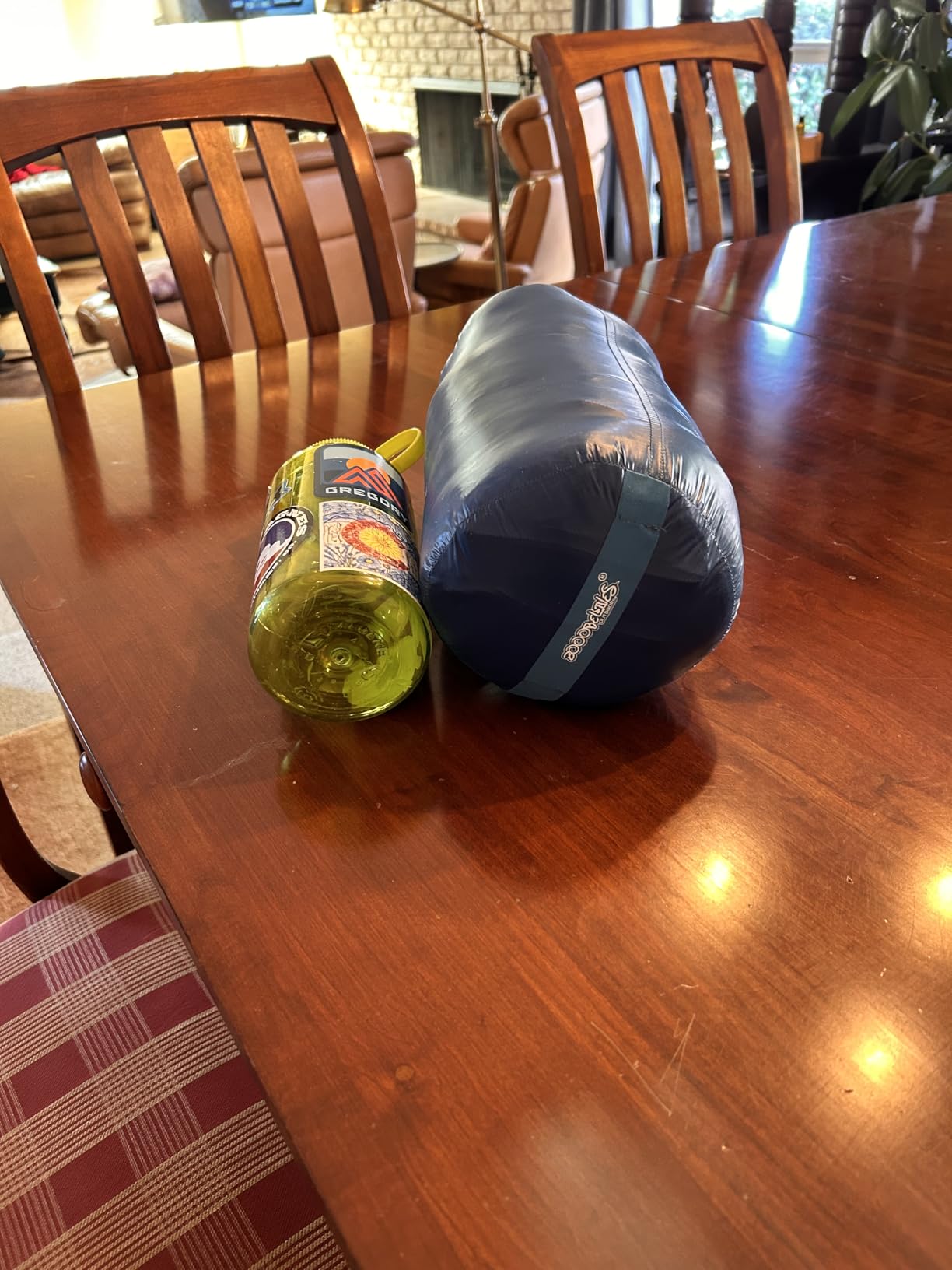 ZOOOBELIVES Ultralight Backpacking 32-50F Down Sleeping Bag - 27oz Ultra Compact 650 Fill Power Envelope Sleeping Bag for Hiking, Camping and Backcountry, Lightweight and Compressible - Alplive T400 customer photo 2