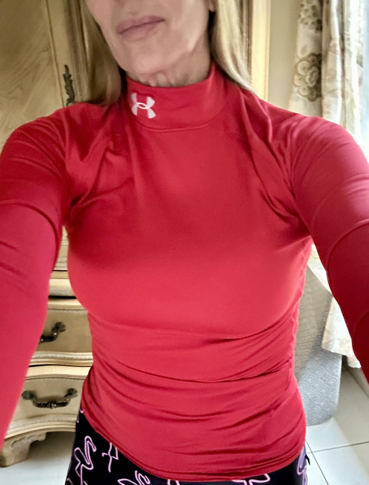 Under Armour Men's ColdGear Compression Mock customer photo 2