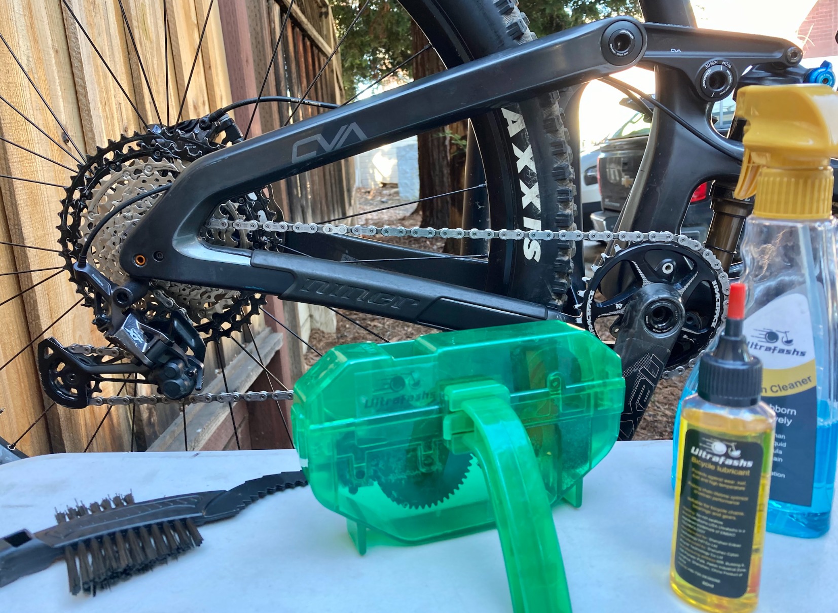 Bike Cleaning Kit - Complete Bicycle Maintenance Set with Degreaser, Lubricant, Chain Scrubber & Brushes for Mountain, Road, MTB, E-bikes customer photo 2