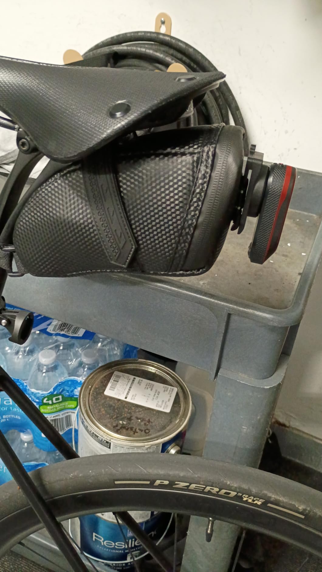Large Capacity Bike Under Seat Wedge Saddle Bag for Cycling | Water proof wedge design, large storage capacity, durable under-seat pack, cycling accessories for MTB and road bicycles customer photo 2