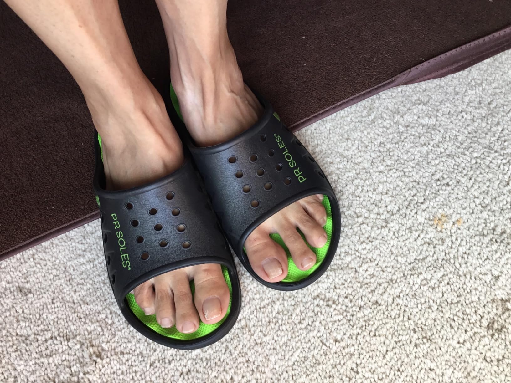 PR Soles Original Sandals - Foot Massaging & Recovery Footwear - Mens & Womens Original Slides customer photo 1