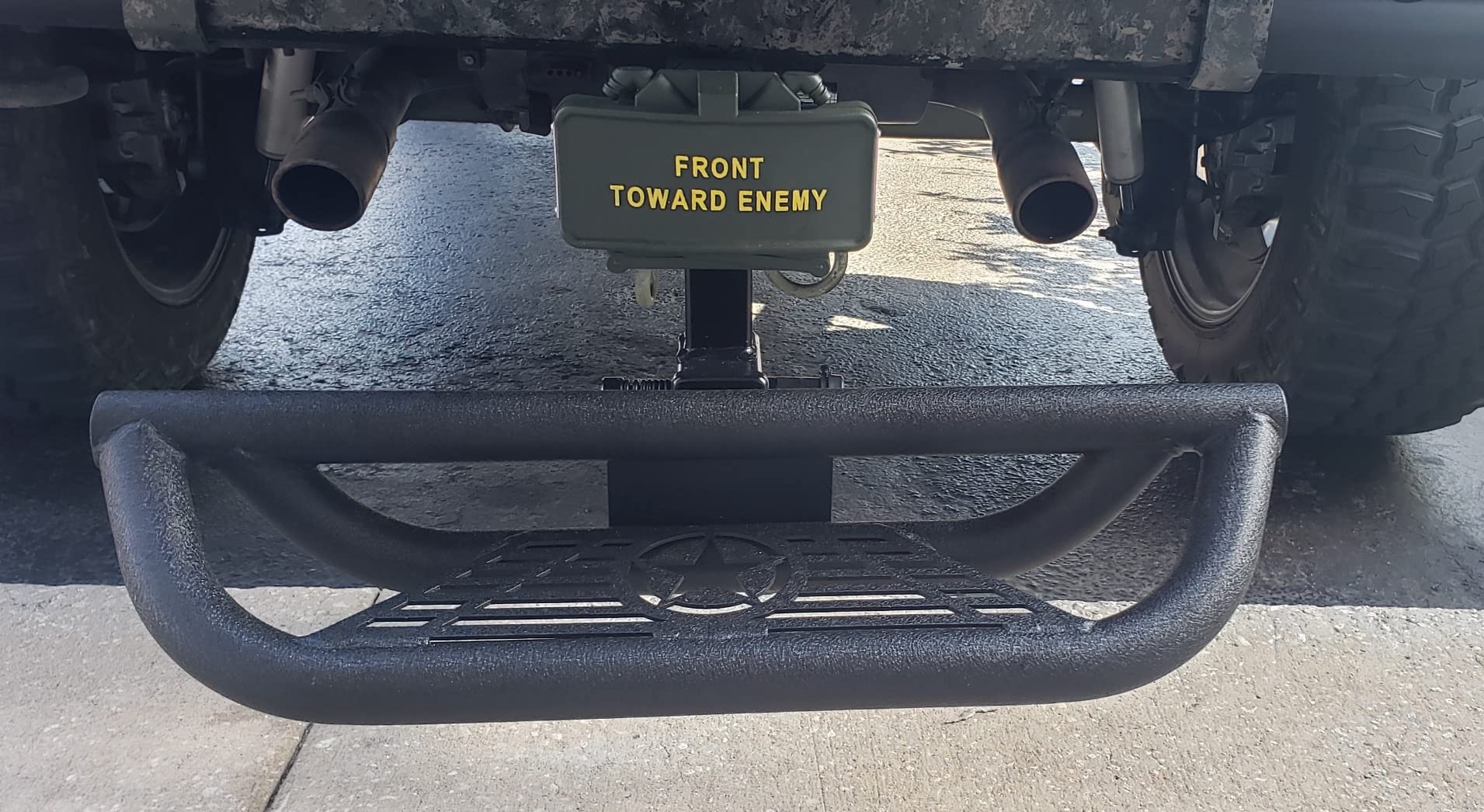 864131 Dual Hitch Receiver with 7-1/2 inch Rise/Drop, Receiver Hitch Extension with Hitch Pin & Clip, Fits 2 inch Hitch Receiver customer photo 1