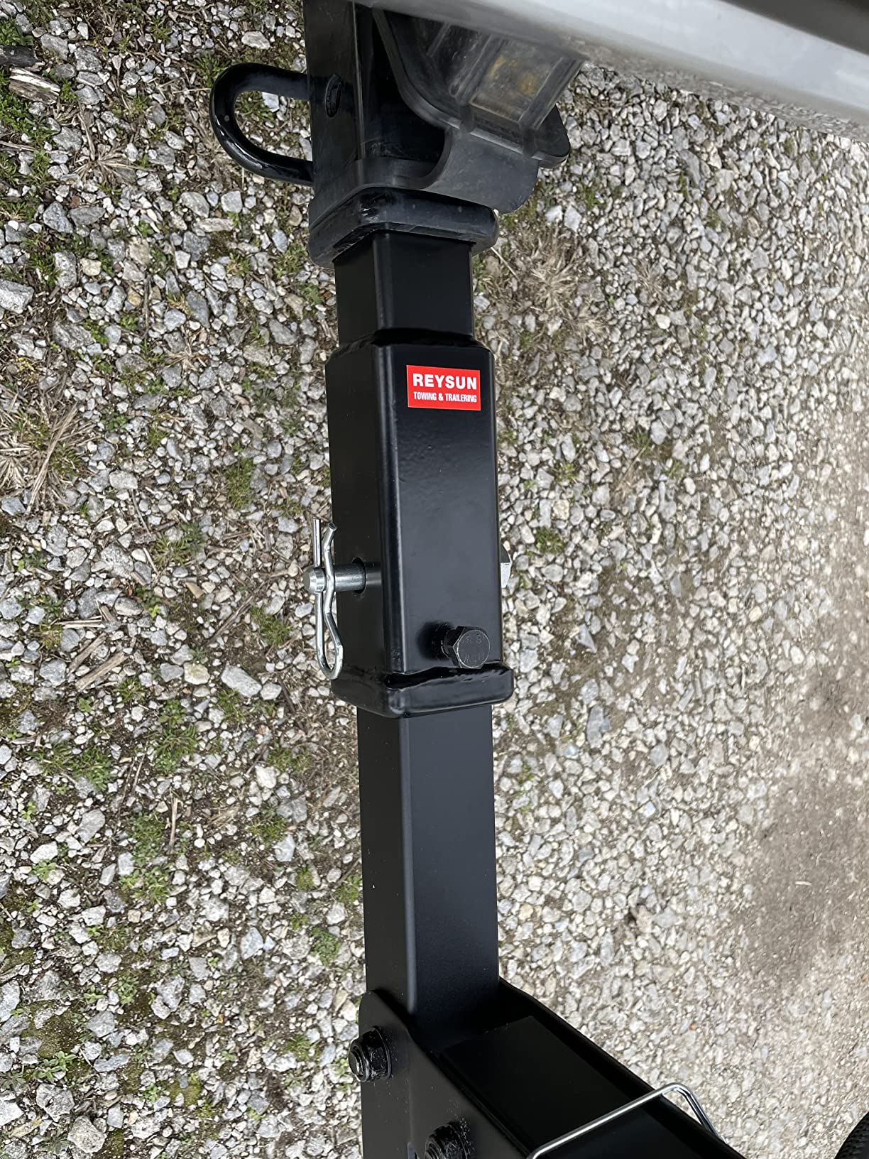 Receiver Tube 864333 Trailer Hitch Extender 7 inch Extension, Fits 2 inch Hitch Receiver, 3,500lbs G.T.W, Hitch Pin and Clip Included customer photo 2