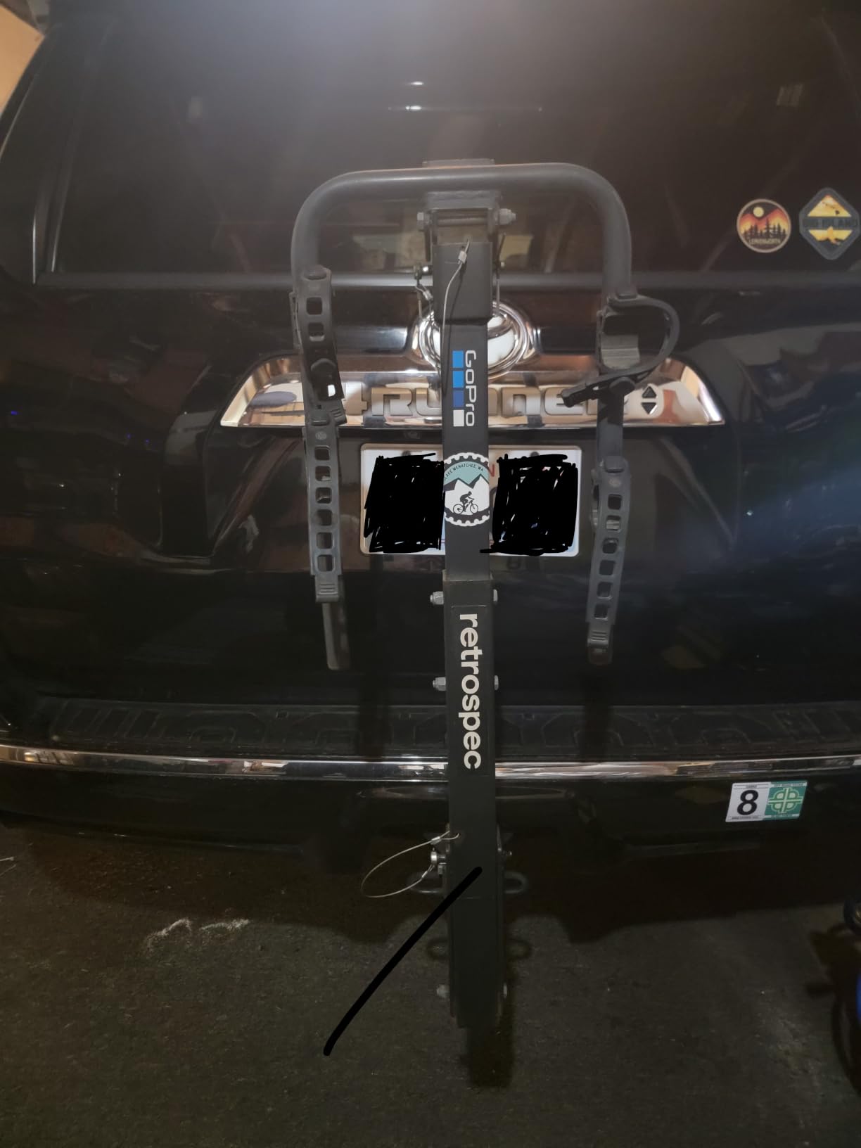 Retrospec Lenox 2-5 Bike Rack Hitch for Car, Truck, SUV - 2in Hitch Mount with Foldable Steel Frame customer photo 1