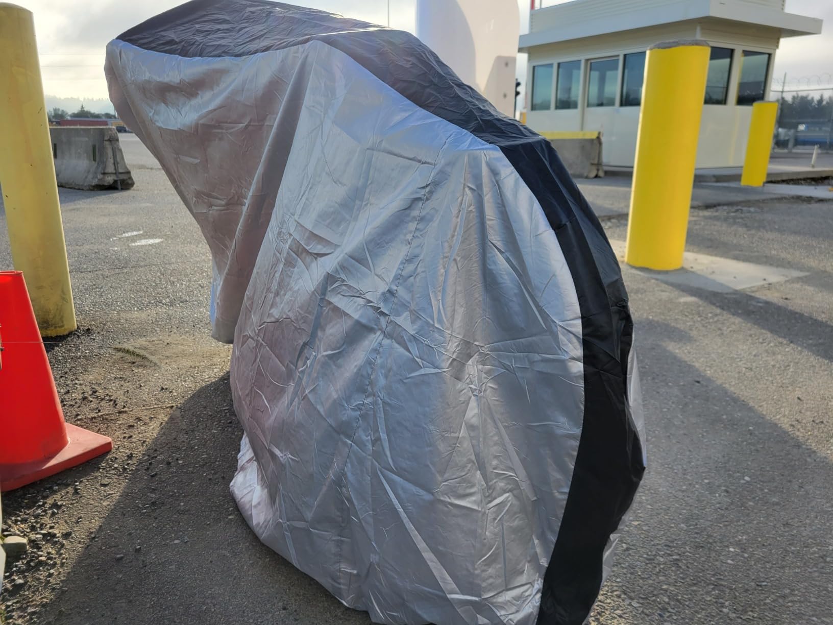 Bike Cover, Waterproof Outdoor Bicycle Cover with Lock Hole for Mountain Road Bikes customer photo 2