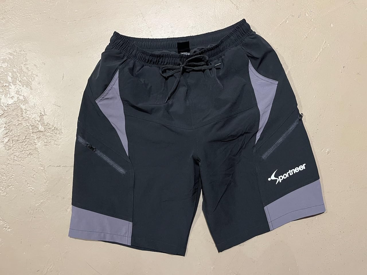 Sportneer Bike Shorts for Men: 3D Padded Lightweight Riding Biking Cycling Mountain Bike Shorts Men UPF 50+ Zipper Pockets customer photo 2