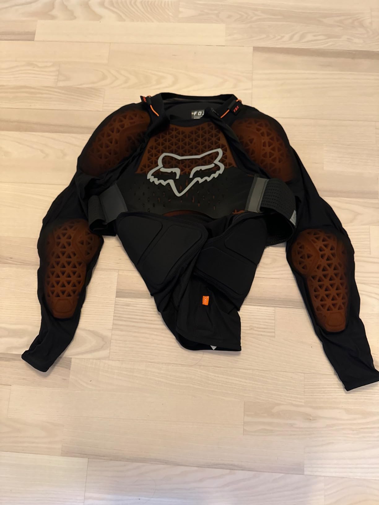 Fox Racing Baseframe Pro D3O Motocross Dirt Bike Chest Guard Jacket customer photo 2