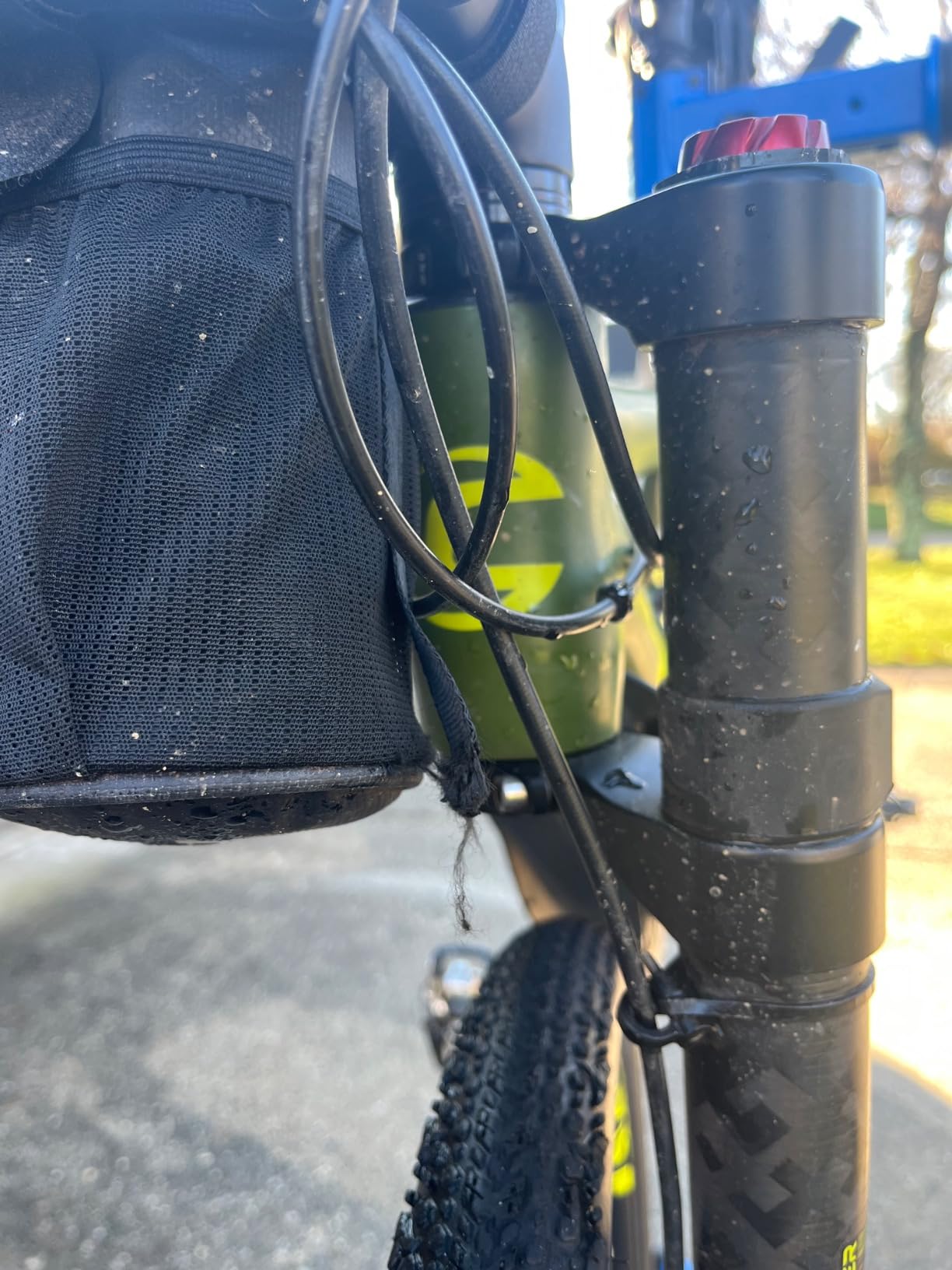 Rhinowalk Bike Handlebar Water Bottle Bag Drink Cup Holder Bicycle Front Insulated Stem Bag customer photo 1
