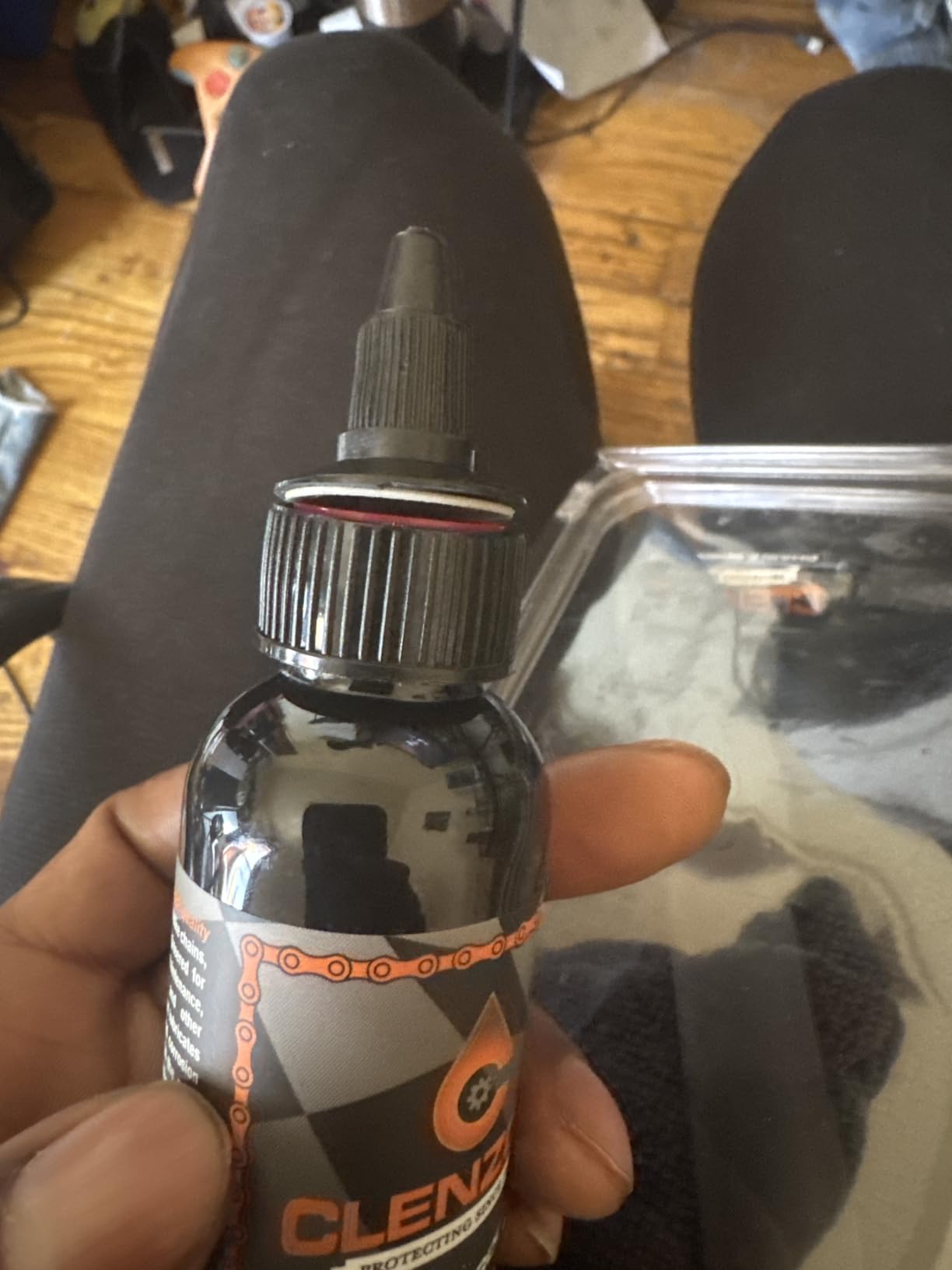 Clenzoil Chain & Sprocket CLP Kit - 4 oz Bottle, Needle, Towel & Brush customer photo 1