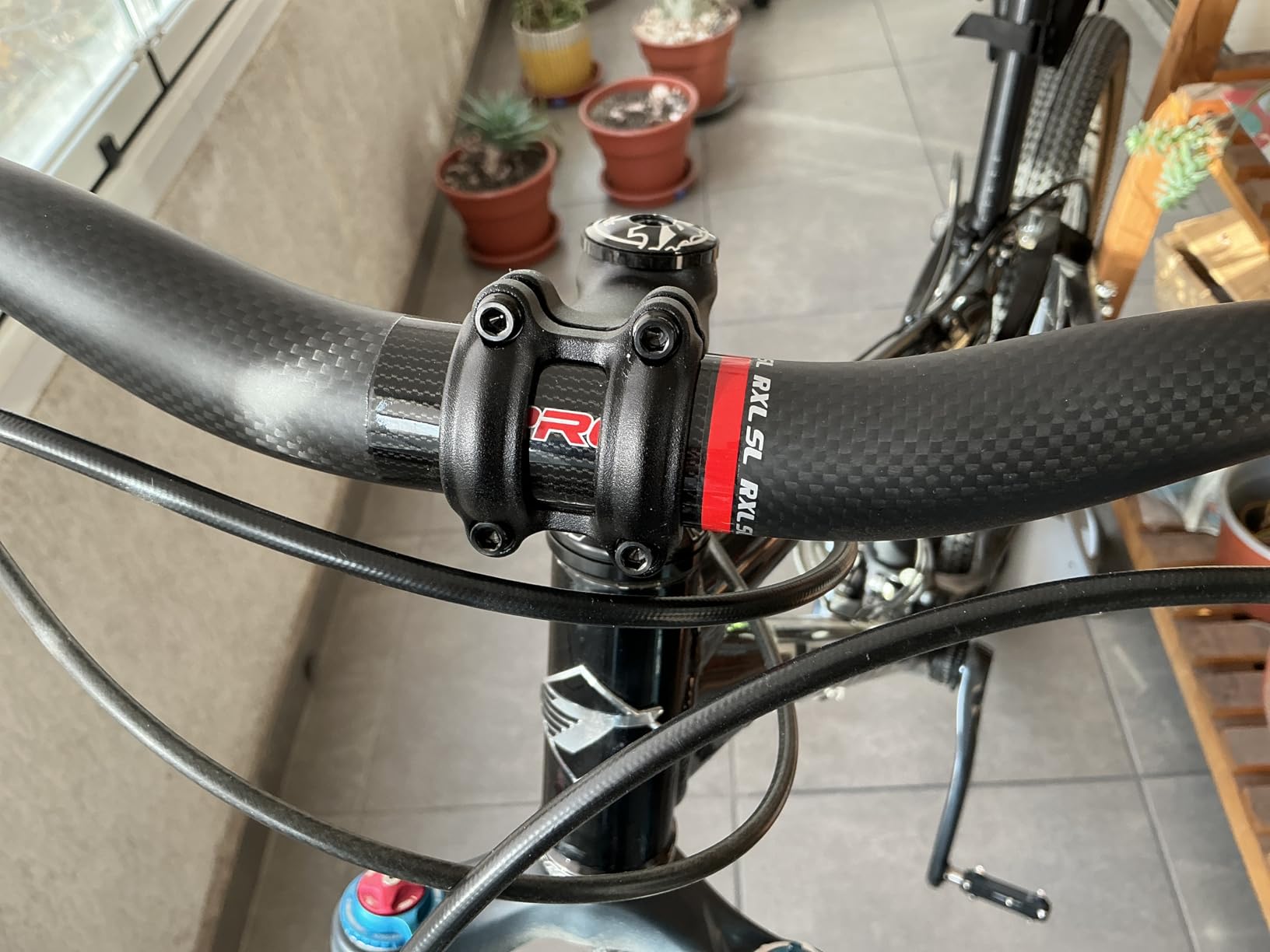 Carbon Handlebars, Mountain Bike Handlebars, Riser Bars 31.8mm 3K Matt Glossy 680mm 700mm 720mm 740mm 760mm MTB Handlebars for Mountain Bikes, Road Bike customer photo 1