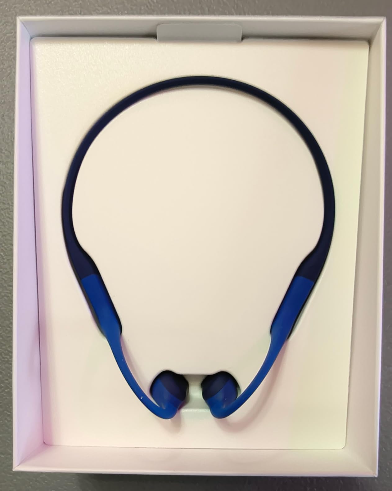 SHOKZ OpenRun Bone Conduction Open-Ear Bluetooth Sport Headphones, Black customer photo 2