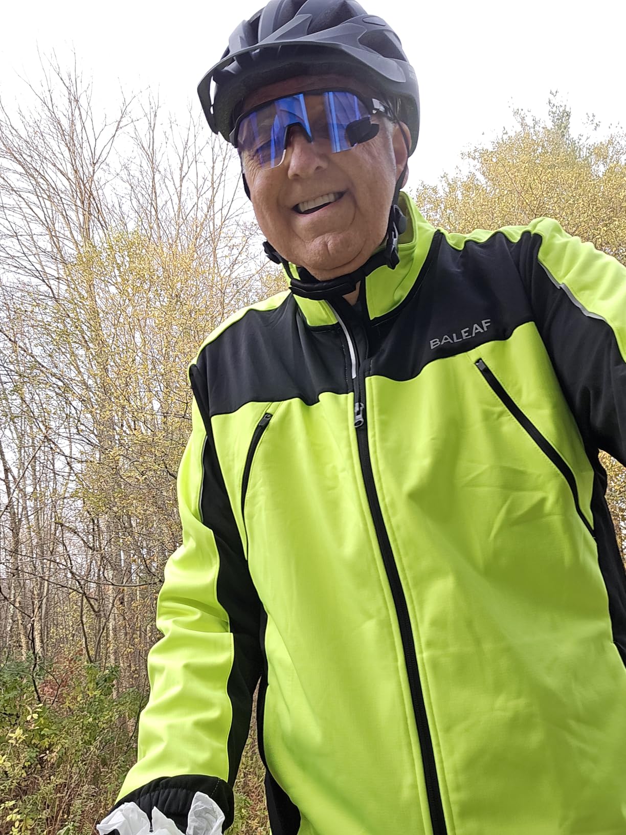 Men's Cycling Winter Jacket Windproof Softshell Thermal Warm Pockets customer photo 1