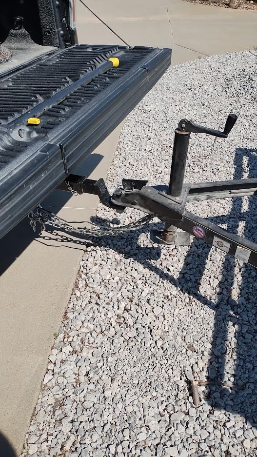 TOPTOW Trailer Hitch Extender, 12-inch Extension Length, Fits 2-inch Receiver, 3500lbs, 5/8 inch Hitch Pin and Clip Included customer photo 1